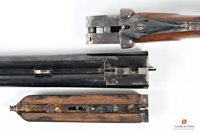 Fusil de chasse belge calibre 16-65, canons...