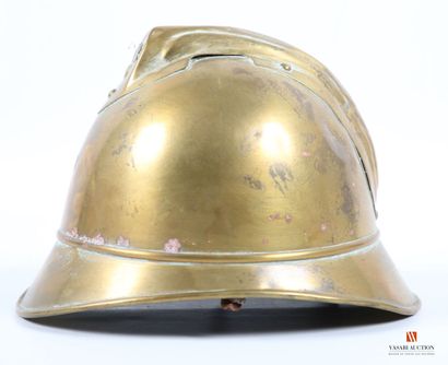 Casque laiton de Sapeur-pompier modèle 1923,...