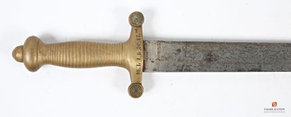Glaive allemand, lame droite de 572 mm, poignée...