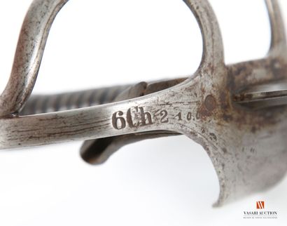 Sabre allemand type grosse cavalerie, lame...