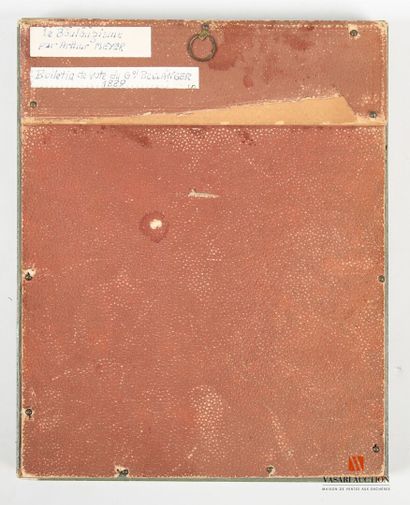 Document historique original : rare bulletin...