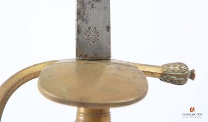 Épée de fonctionnaire, lame droite de 790...