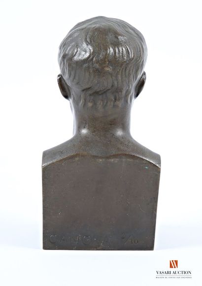 Buste de l'Empereur tête nue d'après Antonio...