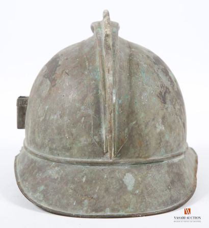 Casque laiton de Sapeur-pompier modèle 1885,...