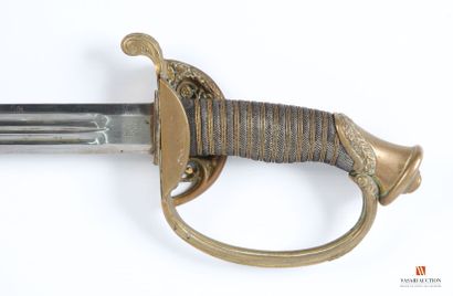 Intéressant sabre pour officier allemand,...