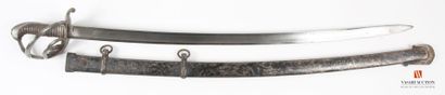 Sabre allemand type grosse cavalerie, lame...
