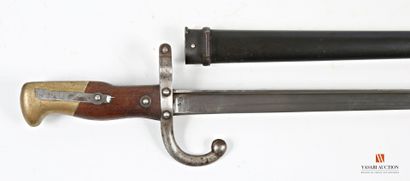 Baïonnette Gras modèle 1874, lame droite...