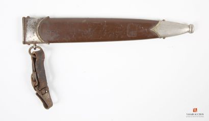 Dague brune modèle 1933, poignée bois marron...