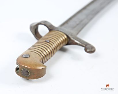Sabre-baïonnette modèle 1842, belle lame...