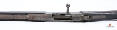 Fusil Lebel transformé chasse, boitier marqué...