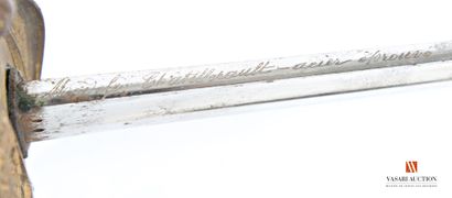 Sabre modèle 1855, monture laiton à une branche...