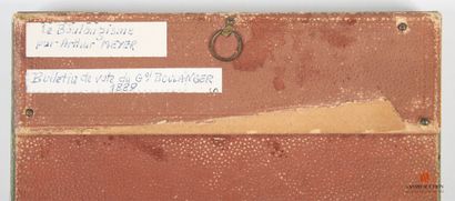 Document historique original : rare bulletin...