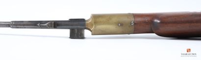 Fusil à vent calibre 9 mm, canon à pans au...
