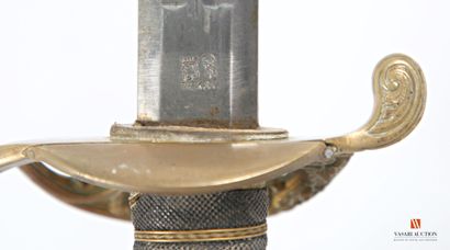 Intéressant sabre pour officier allemand,...
