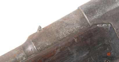 Fusil Lebel transformé chasse, boitier marqué...