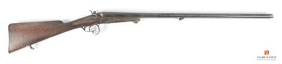 Fusil de chasse calibre 16, percussion centrale...