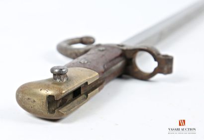 Baïonnette Gras modèle 1874, lame droite...