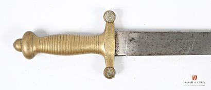 Glaive allemand, lame droite de 572 mm, poignée...