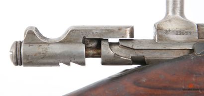 Fusil Gras modèle 1874 calibre 11 mm, canon...