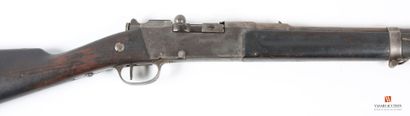 Fusil Lebel transformé chasse, boitier marqué...