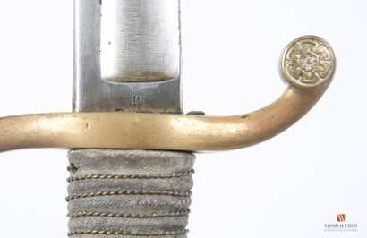 Sabre d'officier de canonnier monté modèle...