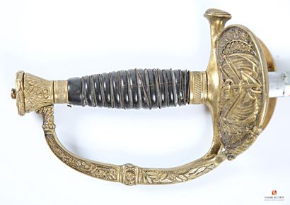 Épée d'officier de Marine, monture laiton...