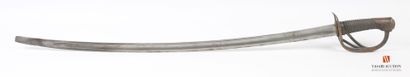 Sabre de cavalerie légère modèle 1822, pour...