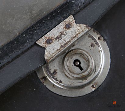 Sacoche de service en cuir à compartiments...