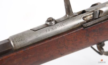 Fusil réglementaire Mauser Gewehr 1871 modifié...