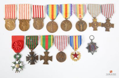 Ordres et décorations : Légion d'honneur,...