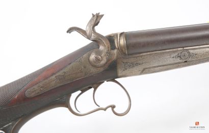 Élégant fusil de chasse à broche calibre...