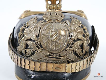 Casque à pointe d'officier bavarois modèle...