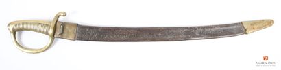 Sabre d'infanterie Briquet, lame courbe de...