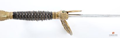 Épée d'officier de Marine, monture laiton...
