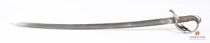 Sabre allemand type grosse cavalerie, lame...