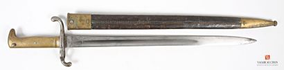 Sabre-baïonnette modèle 1871, lame de 465...