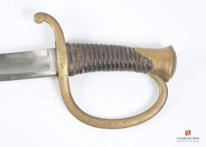 Sabre troupe de canonnier monté modèle 1829,...