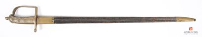 Sabre Briquet type Sous-Officier, monture...