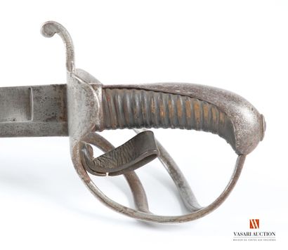 Sabre allemand type grosse cavalerie, lame...