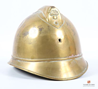 Casque laiton de Sapeur-pompier modèle 1923,...