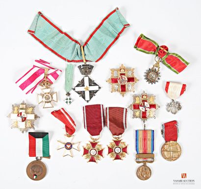 Ordres et décorations, étrangers et divers...