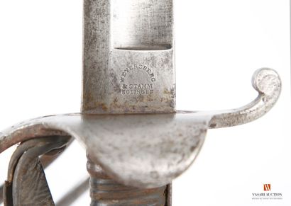 Sabre allemand type grosse cavalerie, lame...