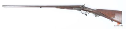 Beau fusil de chasse calibre 16-65, percussion...