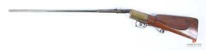 Fusil à vent calibre 9 mm, canon à pans au...