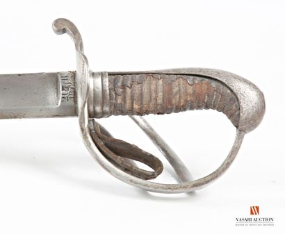 Sabre allemand type grosse cavalerie, lame...