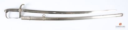 Sabre bavarois pour officier, lame légèrement...