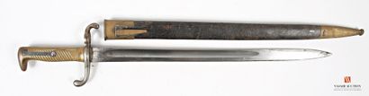 Sabre-baïonnette modèle 1871, lame de 465...