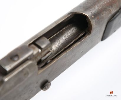 Fusil Lebel transformé chasse, boitier marqué...