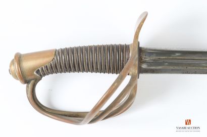 Sabre de Dragon modèle 1854, belle lame droite...