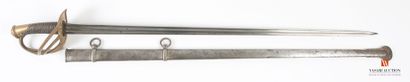 Sabre de Dragon modèle 1854, belle lame droite...